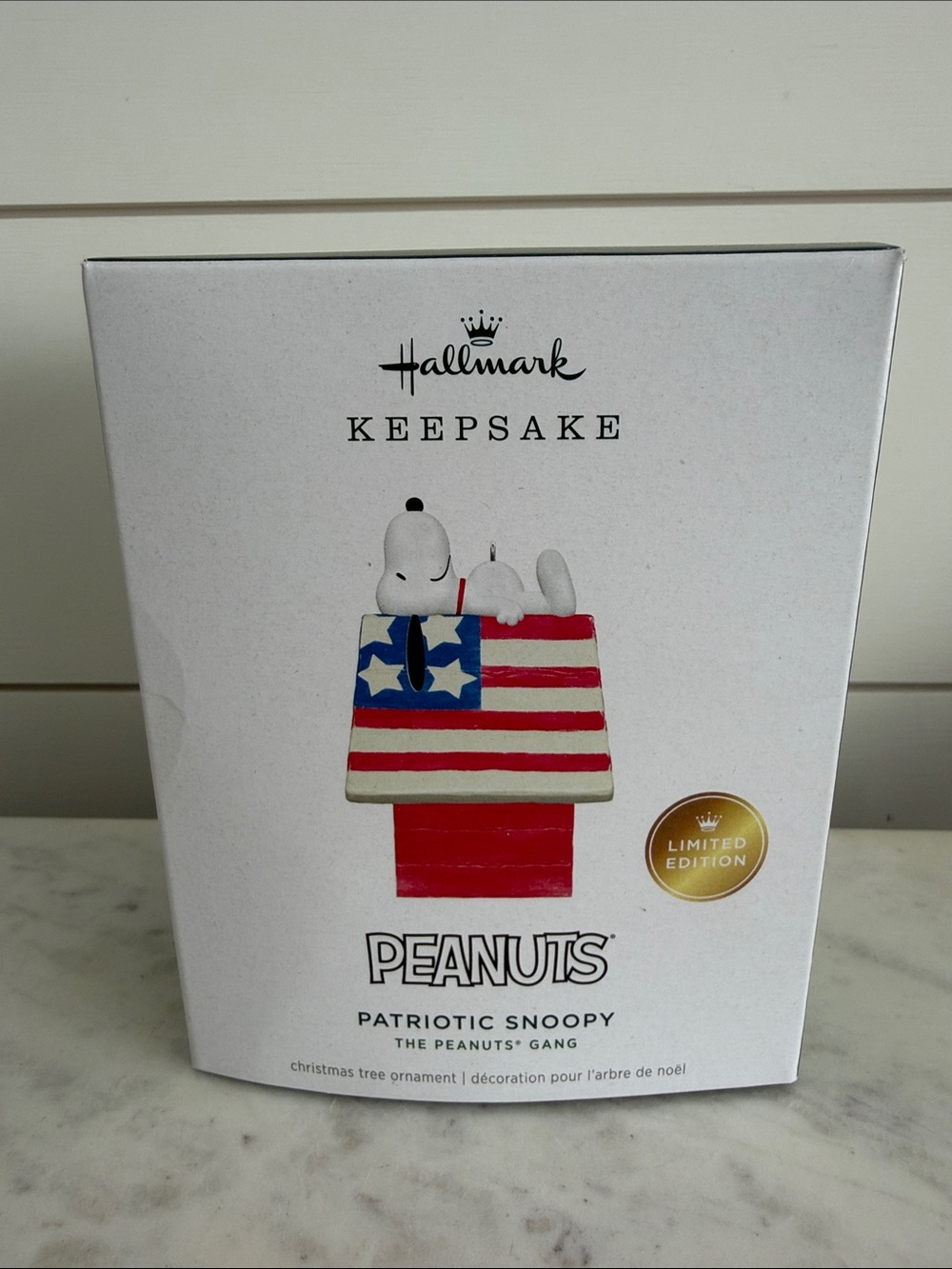 Hallmark Limited Edition 2026 Peanuts Patriotic Snoopy